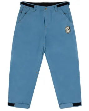 3 Ply Denim Snow Pants - Faded Indigo