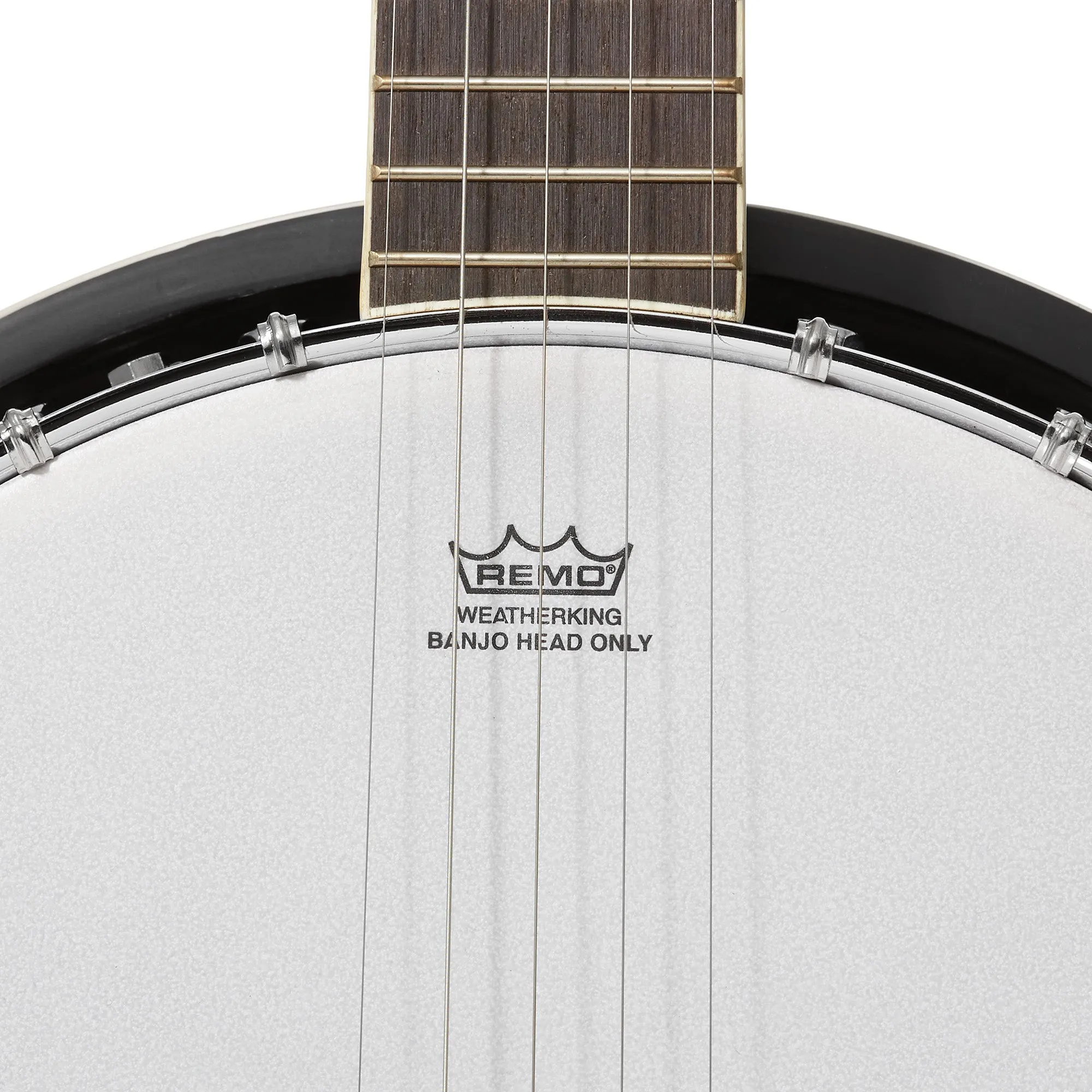 5-String Banjo 24 Bracket with Closed Solid Back and Geared 5th Tuner