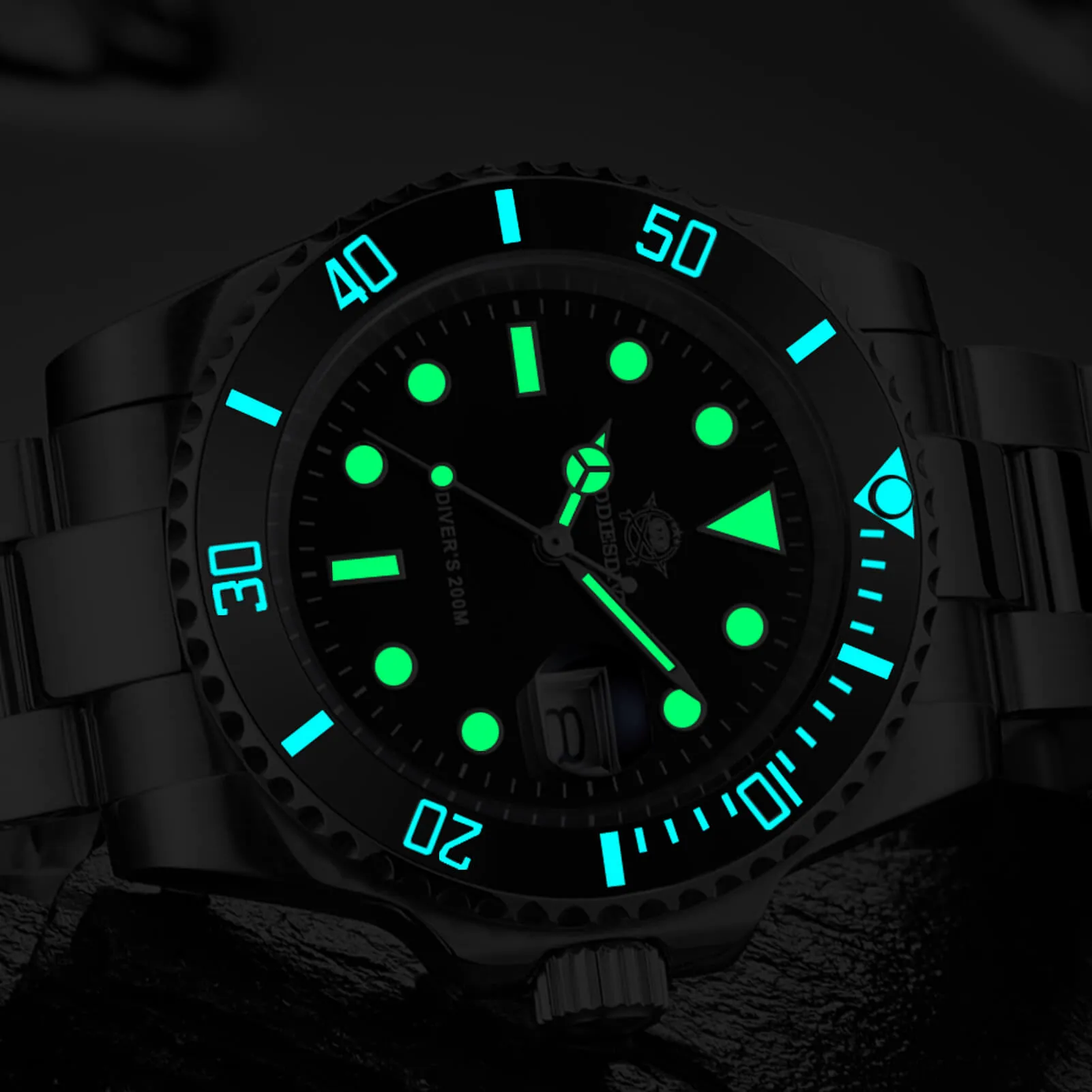 ADDIESDIVE Sub Quartz Watch Diver's 200M （H3QZ）