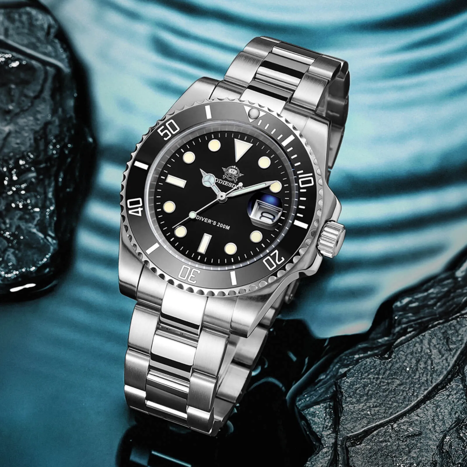 ADDIESDIVE Sub Quartz Watch Diver's 200M （H3QZ）