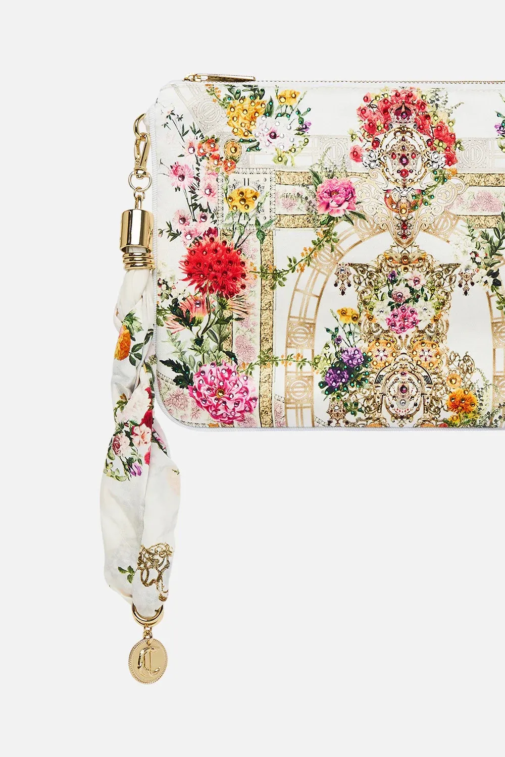 CAMILLA | EGYPTIAN ROSE SCARF CLUTCH