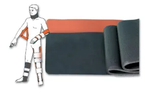 Dixie 54" Disposable/Reusable Padded Wood Board Splint
