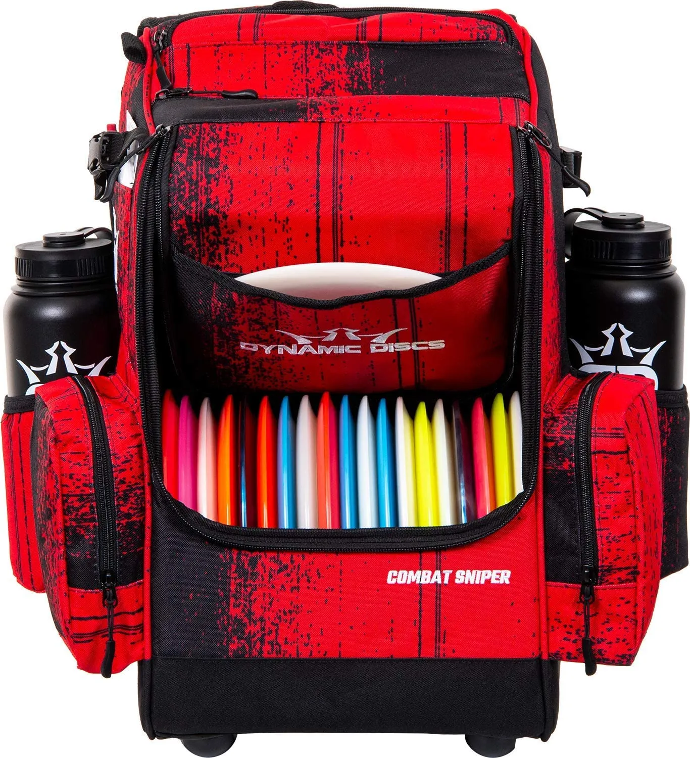 Dynamic Discs Combat Sniper Backpack Disc Golf Bag - Atomic Red