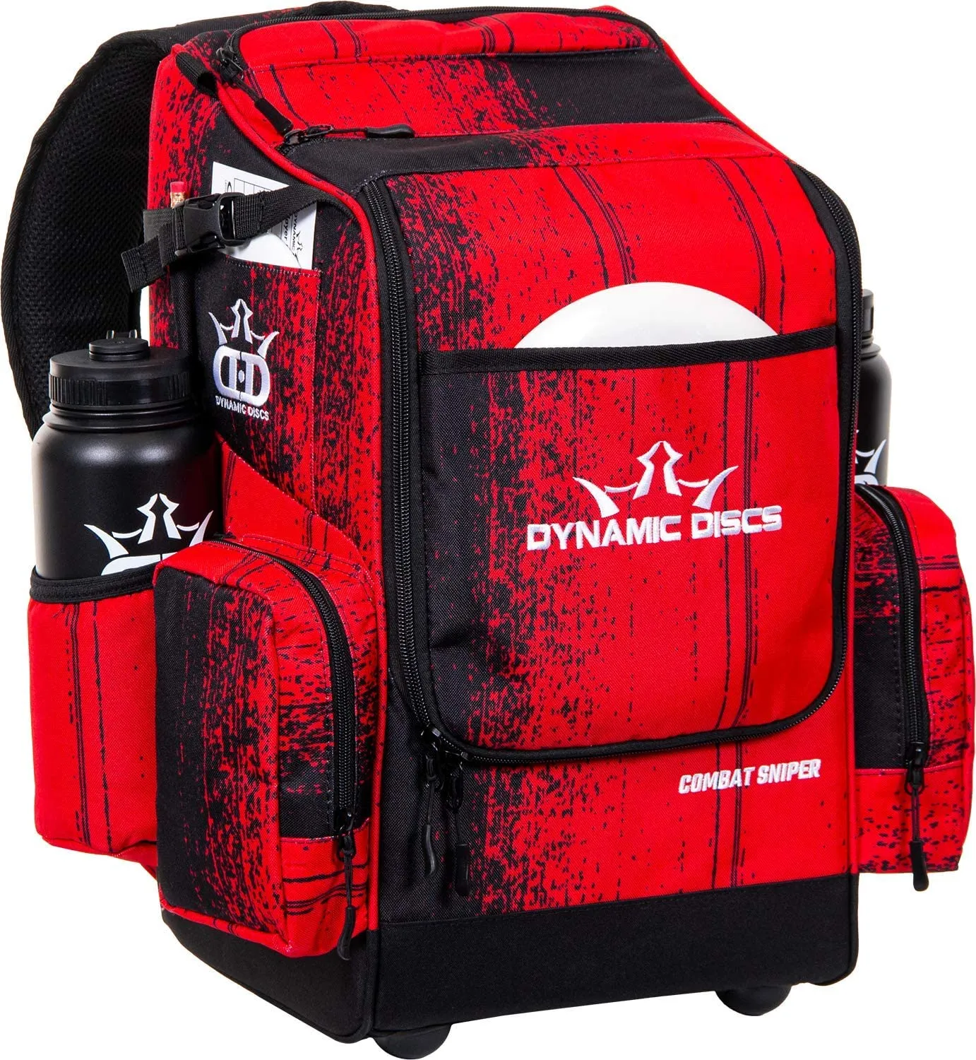 Dynamic Discs Combat Sniper Backpack Disc Golf Bag - Atomic Red