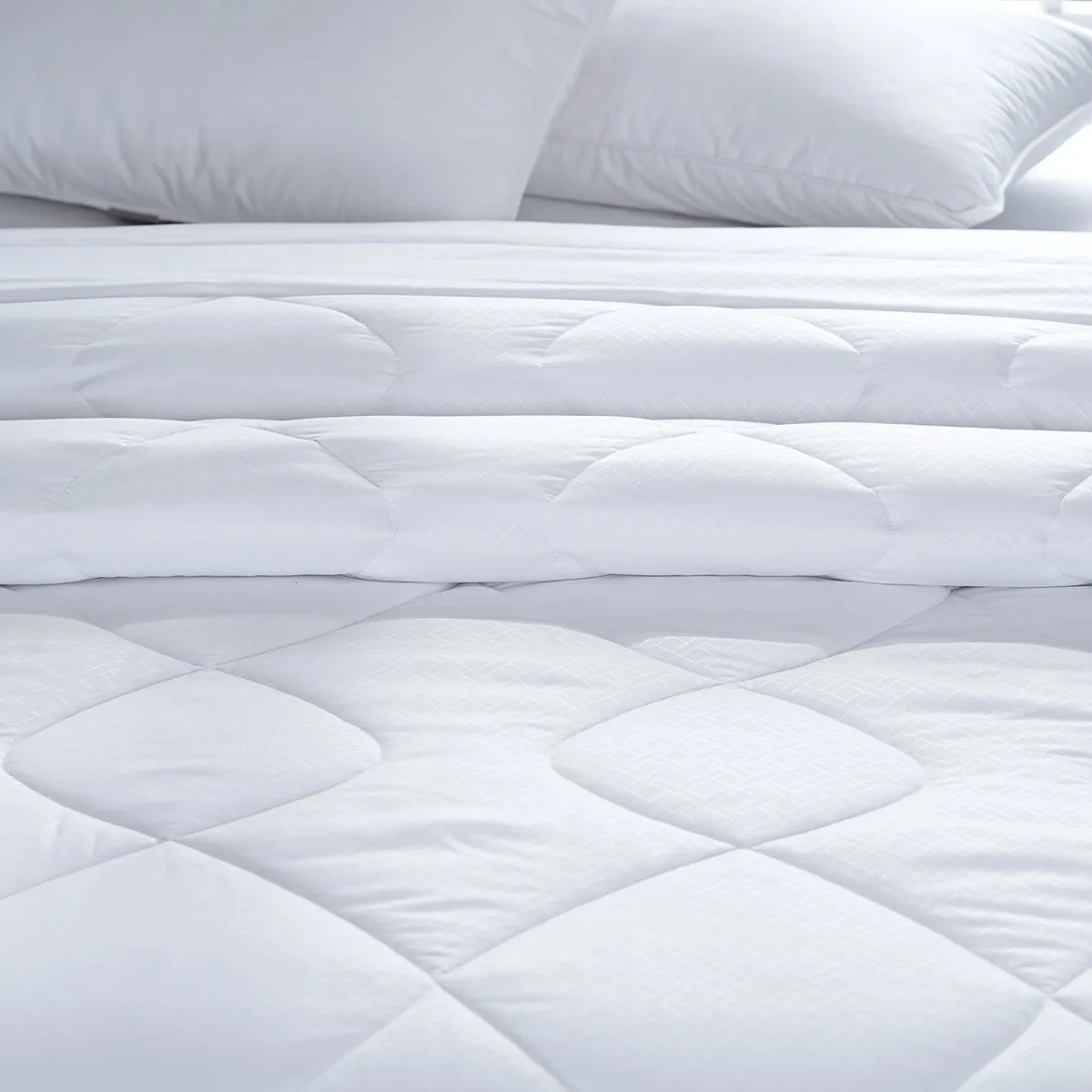 Essentials Ravel Solid White 1PC Duvet