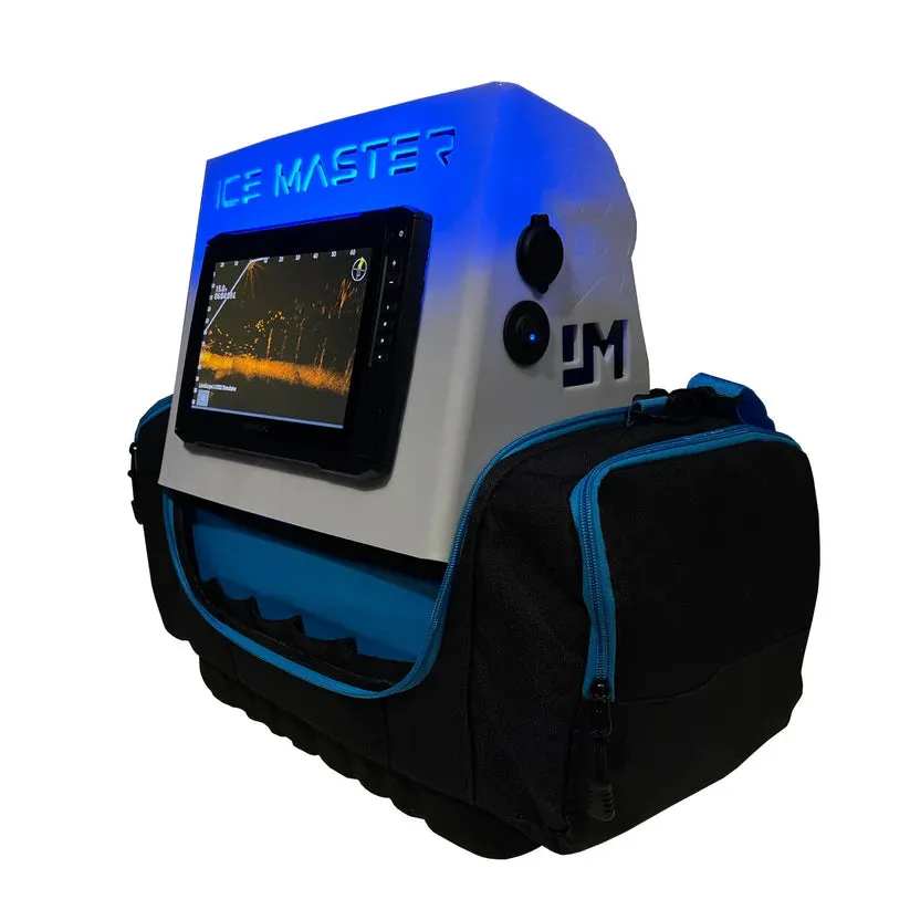 Garmin ECHOMAP 9'/10"/12" KBM Ice Master 1200 Series Shuttle Bundle Combos w/ Livescope and Battery Option NO SCREEN
