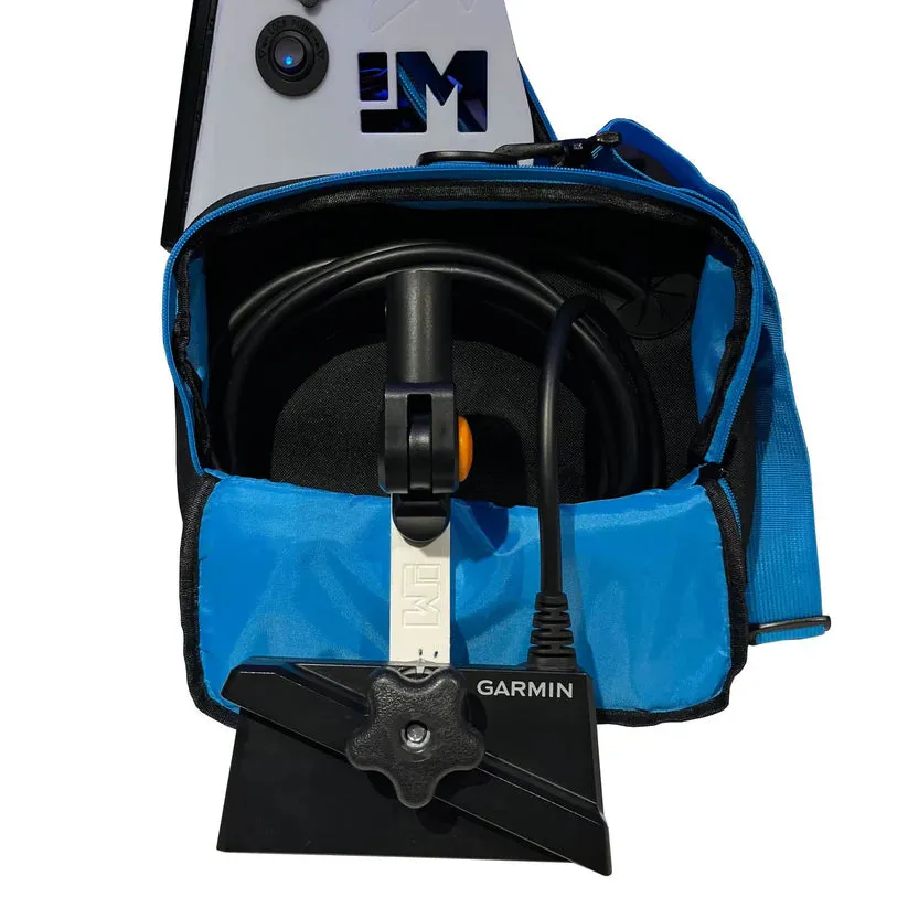 Garmin ECHOMAP 9'/10"/12" KBM Ice Master 1200 Series Shuttle Bundle Combos w/ Livescope and Battery Option NO SCREEN