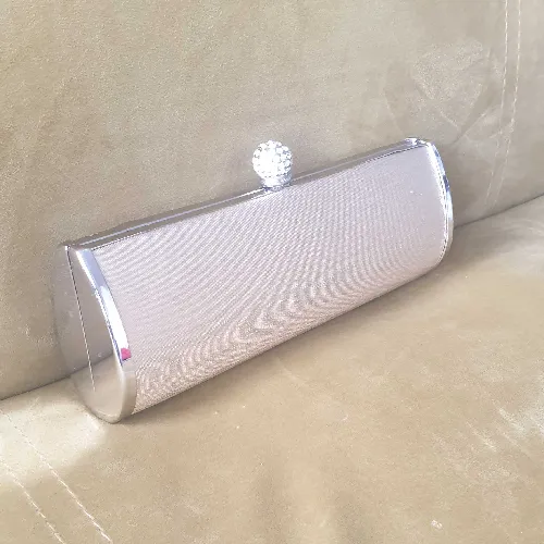 Gold-coloured Clutch Bag