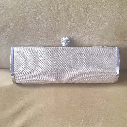 Gold-coloured Clutch Bag