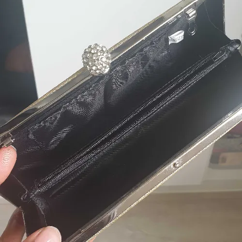 Gold-coloured Clutch Bag
