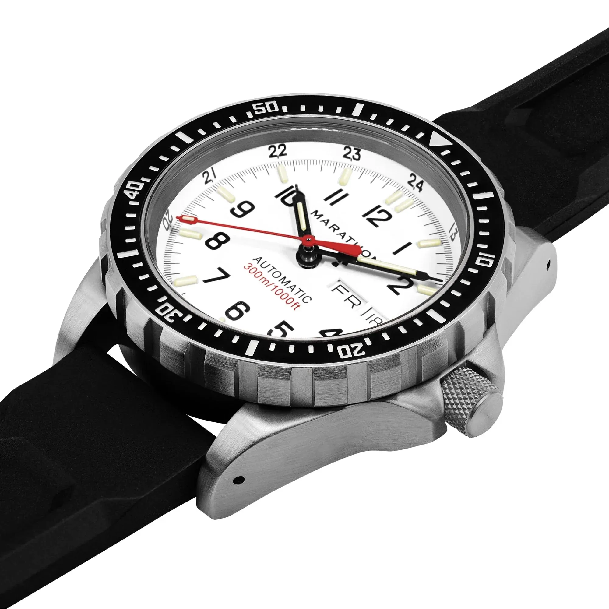 Marathon Arctic edition Jumbo Diver's Automatic (JDD) - 46mm No Government Markings Stainless Steel WW194021-WD