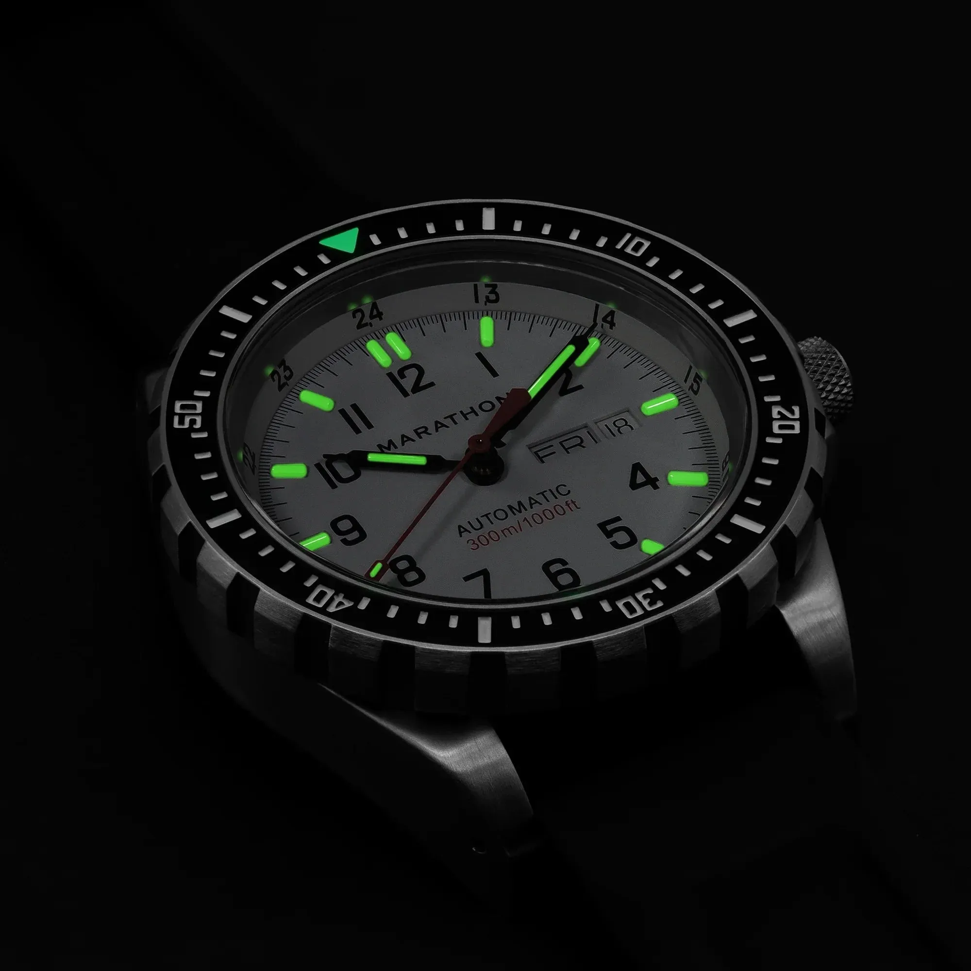 Marathon Arctic edition Jumbo Diver's Automatic (JDD) - 46mm No Government Markings Stainless Steel WW194021-WD