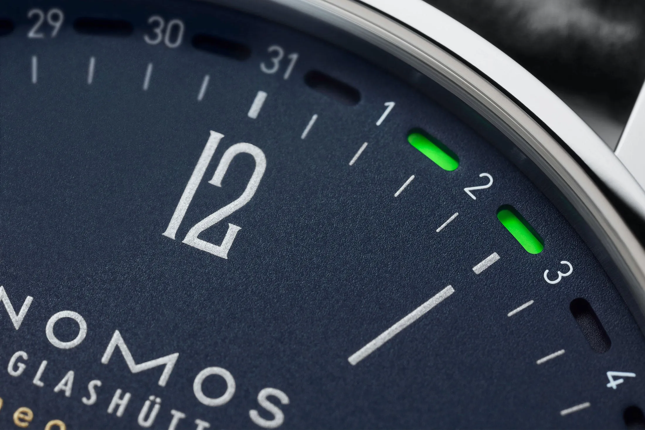 Nomos Glashütte Tangente 41 Update Midnight Blue 182