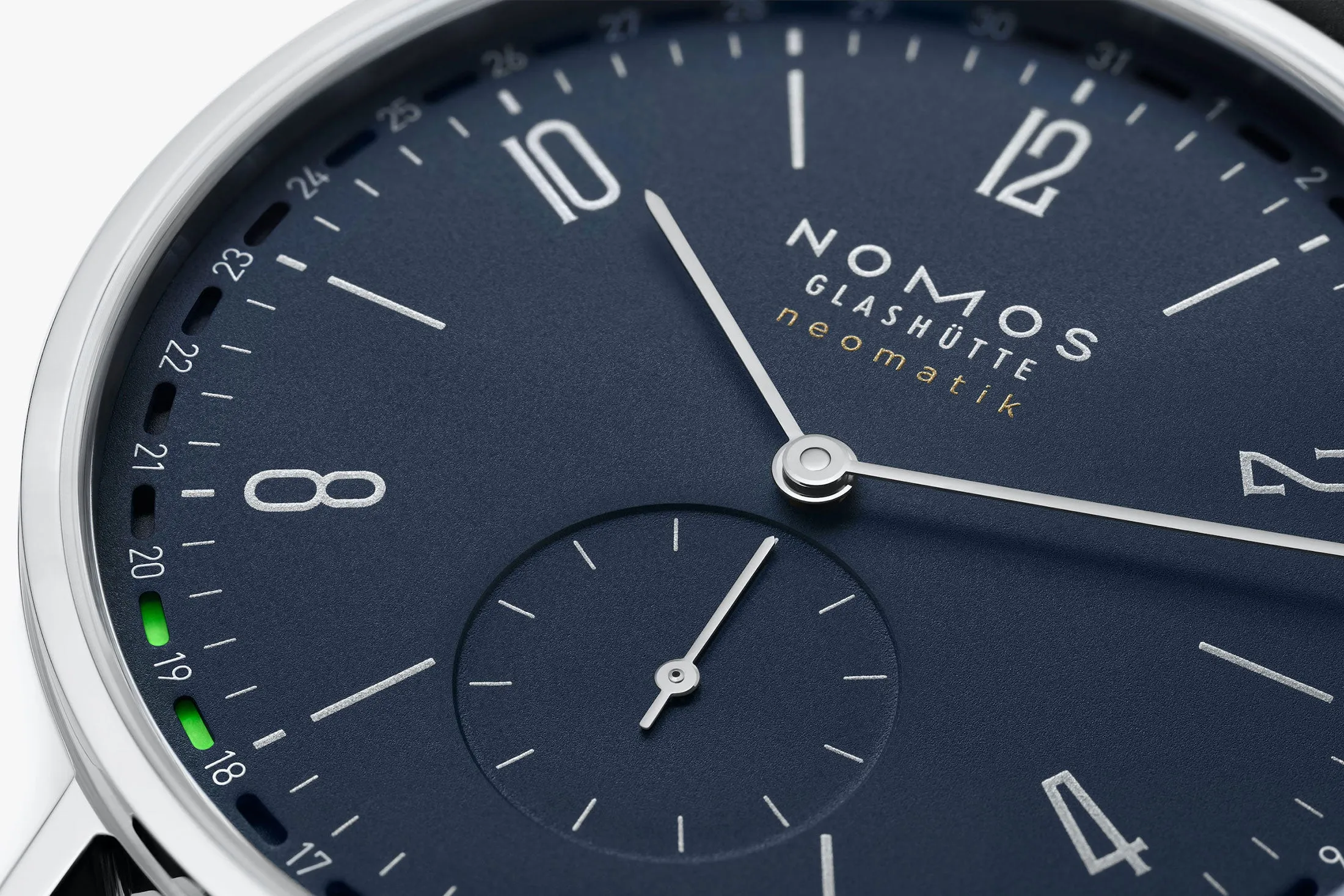 Nomos Glashütte Tangente 41 Update Midnight Blue 182