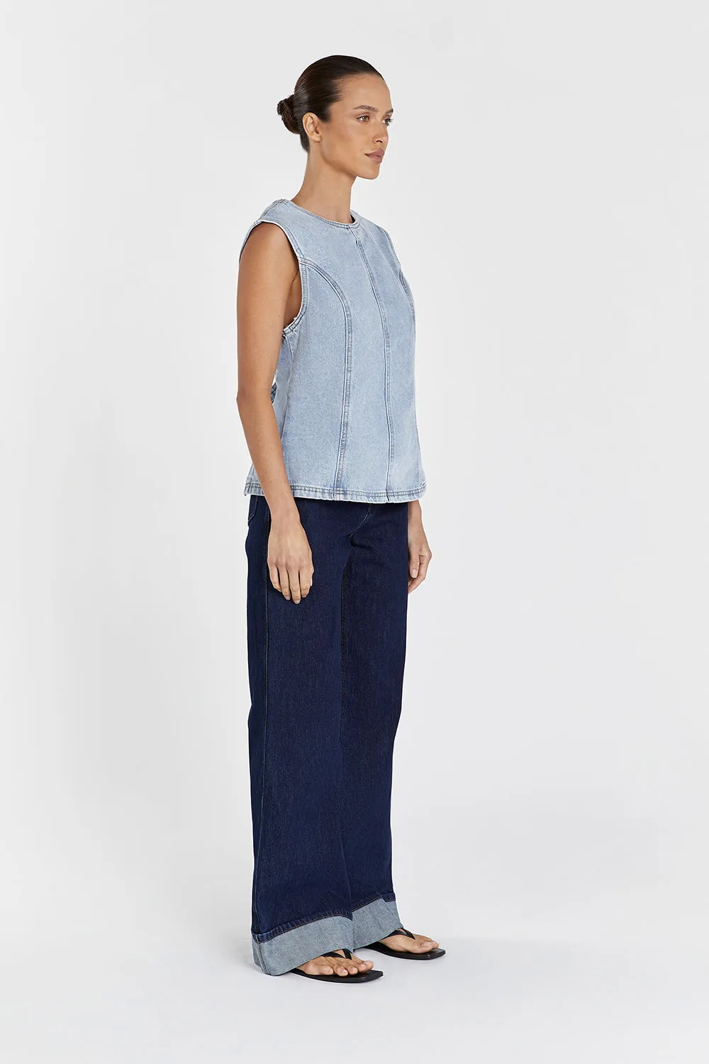 OTIS MID BLUE SHELL TOP