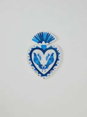 Pajaro Heart Blue