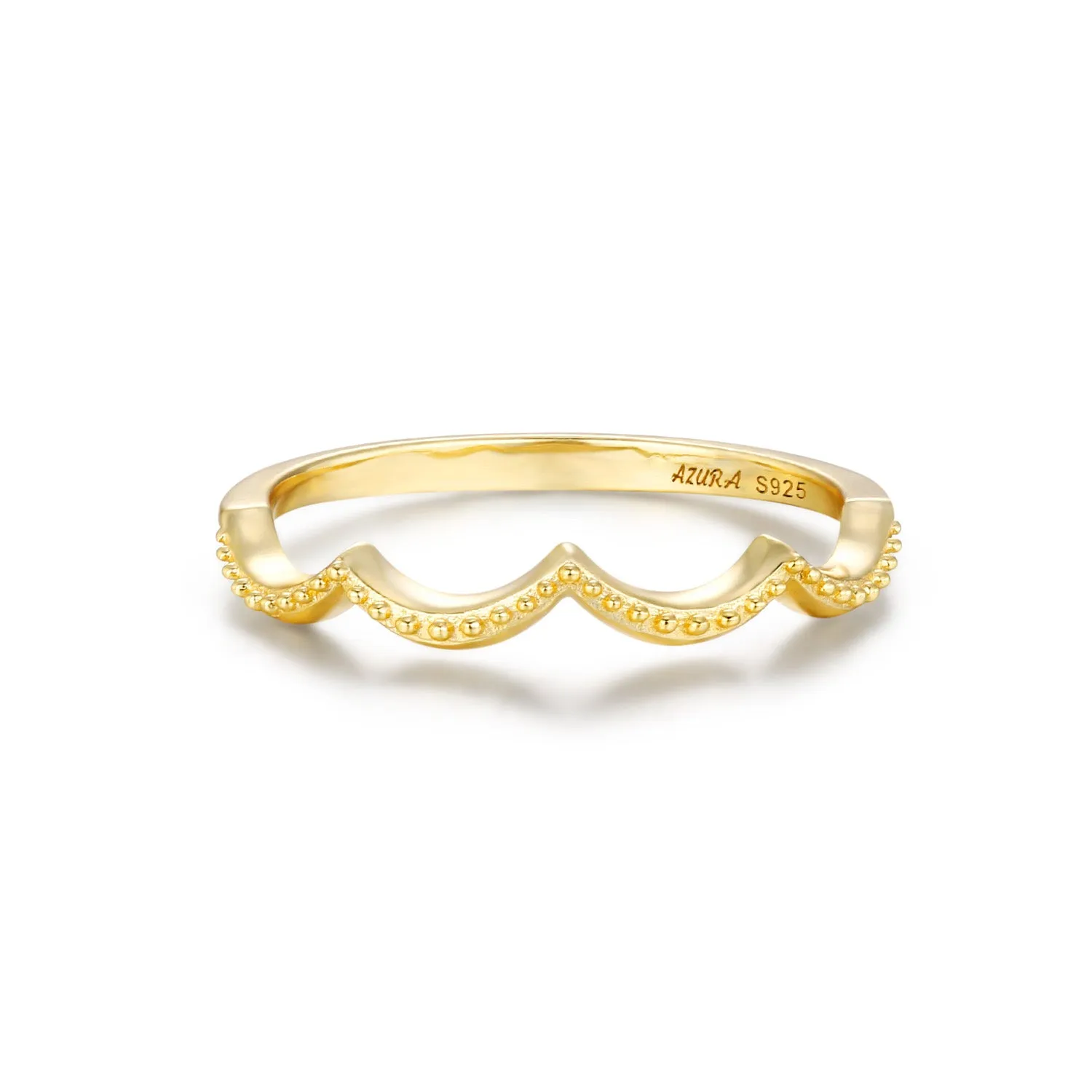 Pearl Lagoon Ring Set (Yellow Gold)