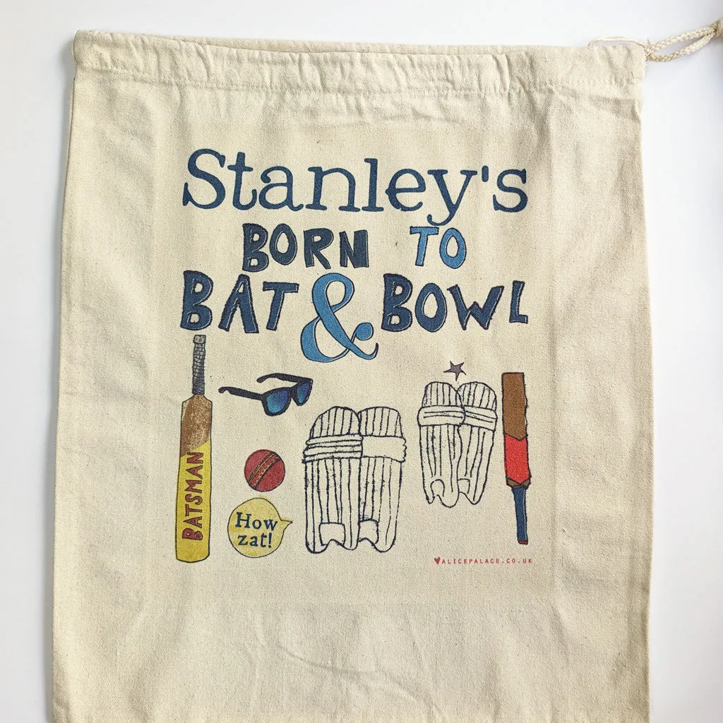 Personalised Cricket Kit Bag