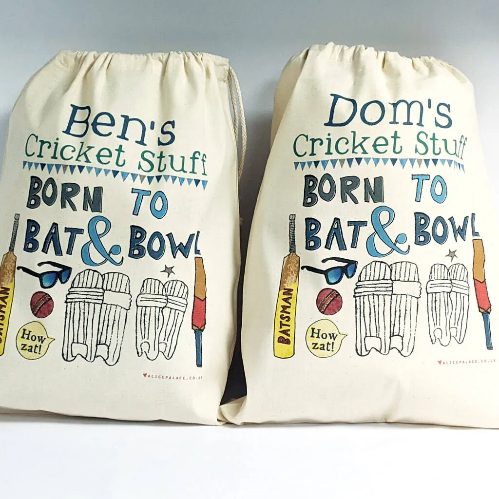 Personalised Cricket Kit Bag