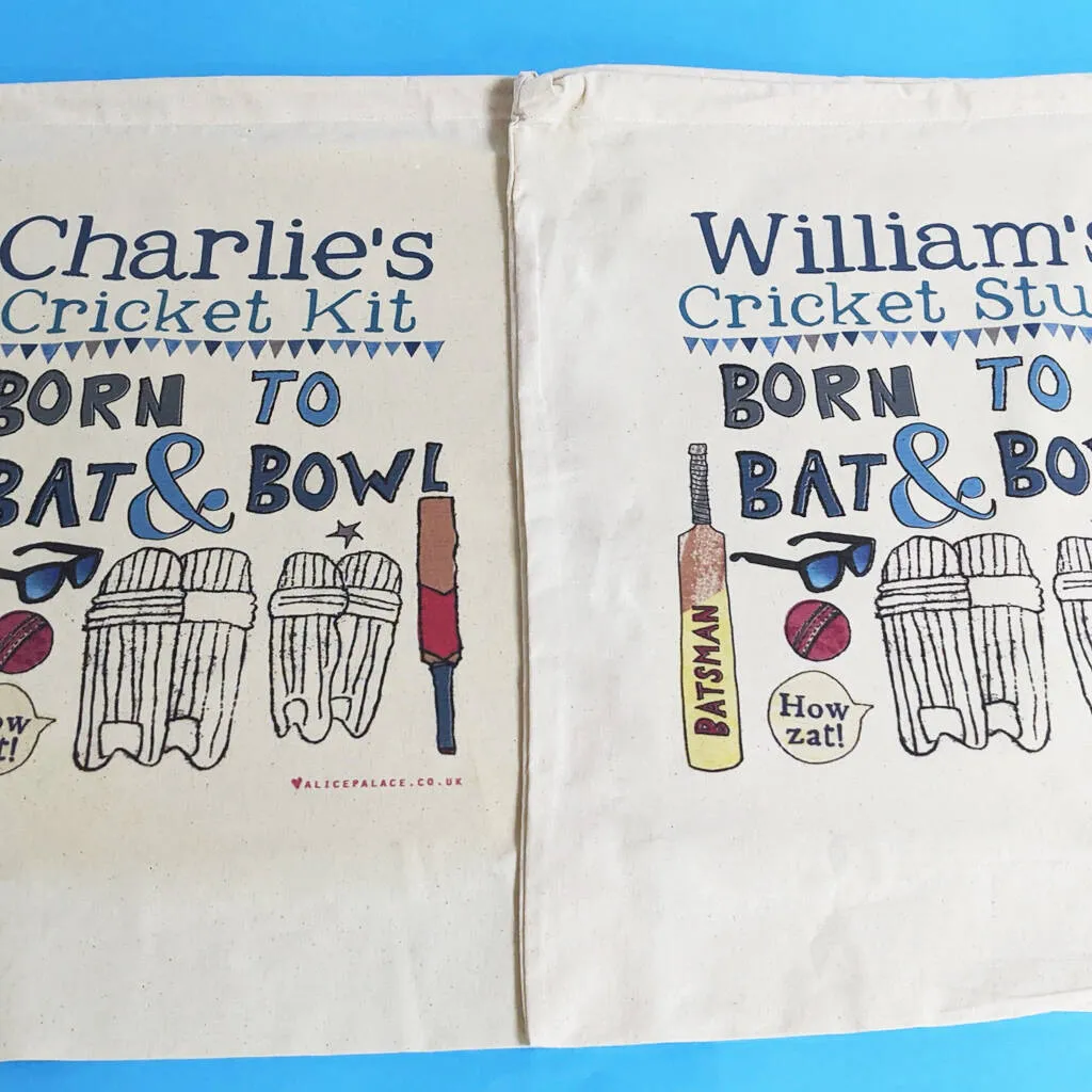 Personalised Cricket Kit Bag