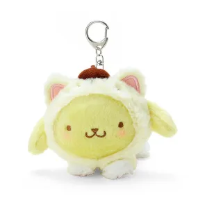 Pompompurin Love Cats Plush Mascot Clip-On
