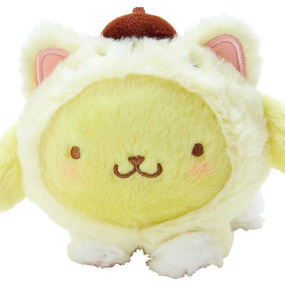 Pompompurin Love Cats Plush Mascot Clip-On