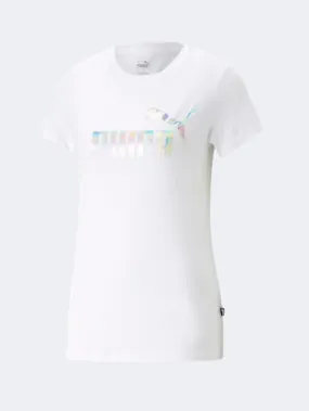 Puma  Essentials  Novashine Women Lifestyle T-Shirt White
