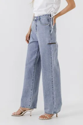 Renee Cut Out Detail Jean