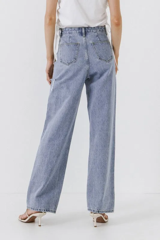 Renee Cut Out Detail Jean