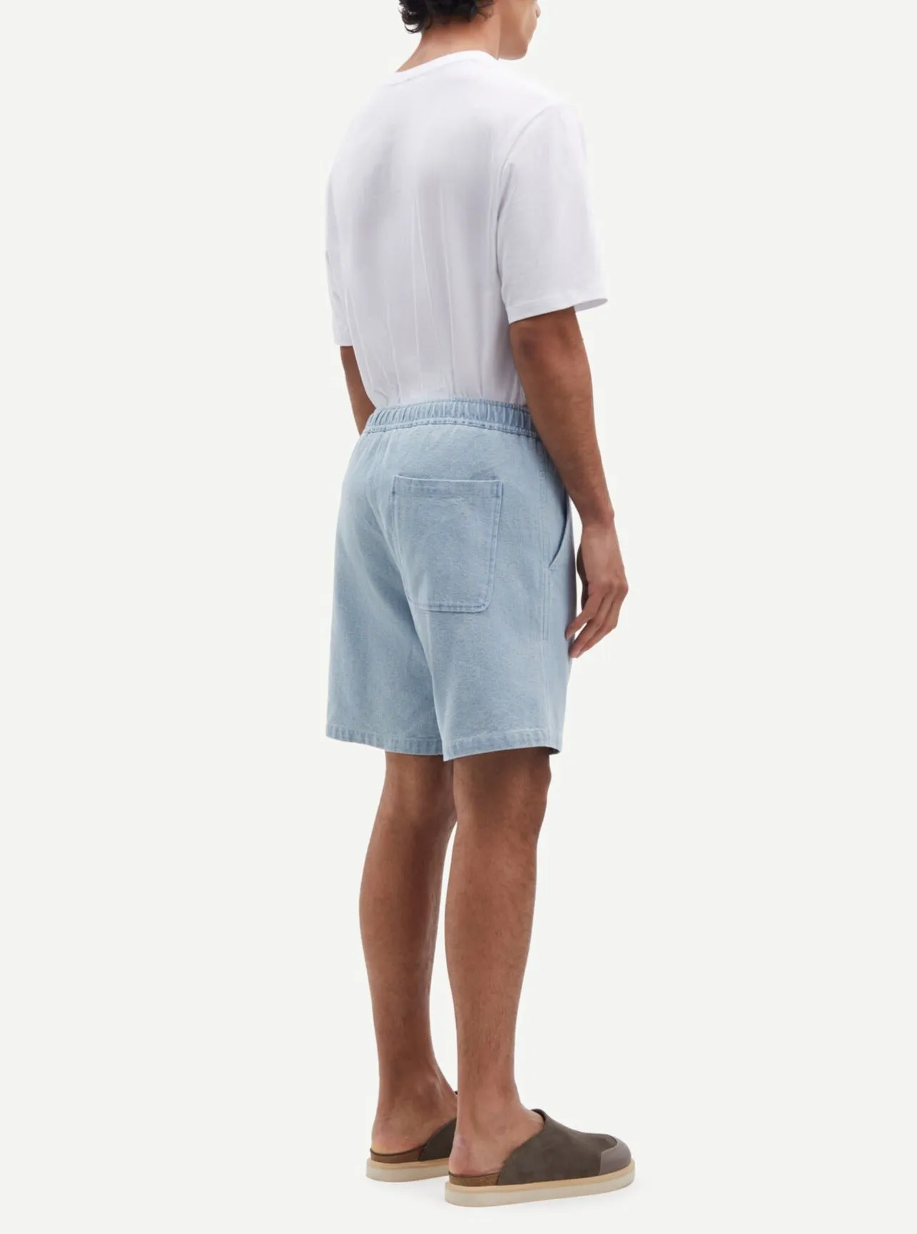 SAJABARI SHORTS | DESTRUCTED DENIM
