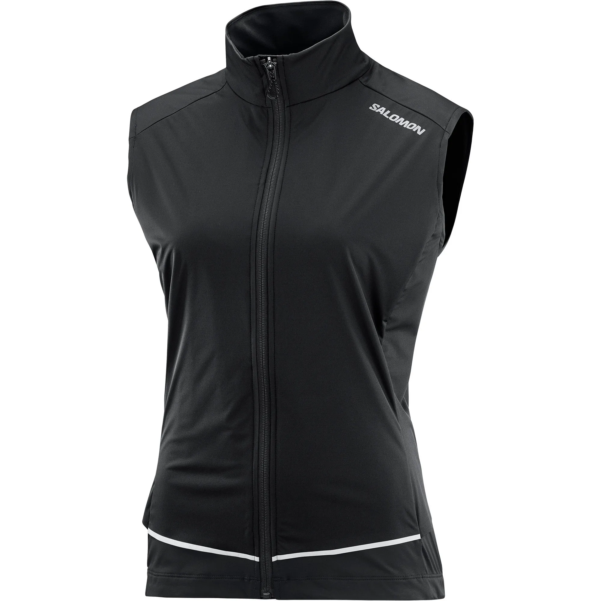 Salomon Women&#x27;s Light Shell Vest Deep Black | Buy Salomon Women&#x27;s Light Shell Vest Deep Black here | Outnorth