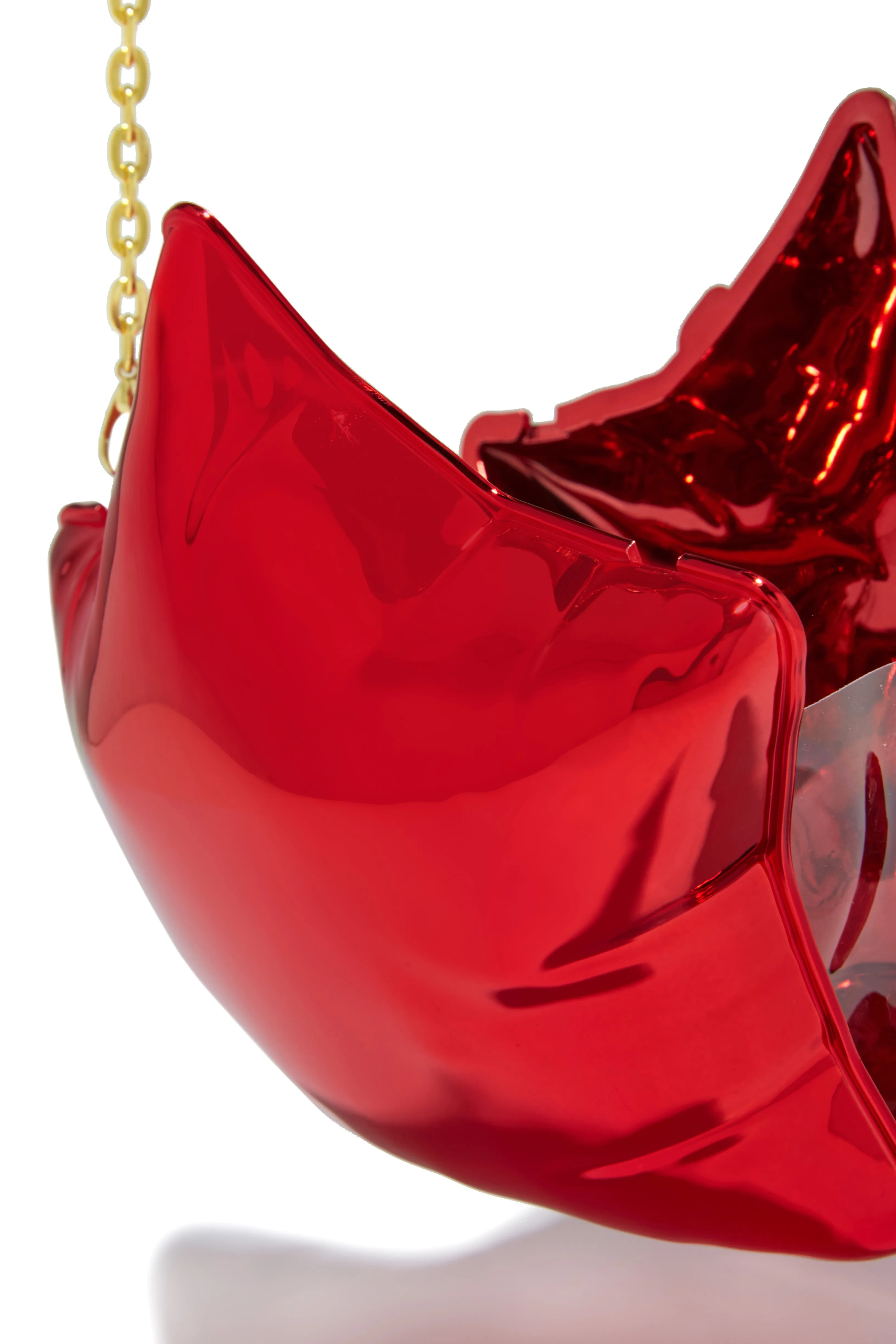 Star Girl Balloon Clutch Bag - Red