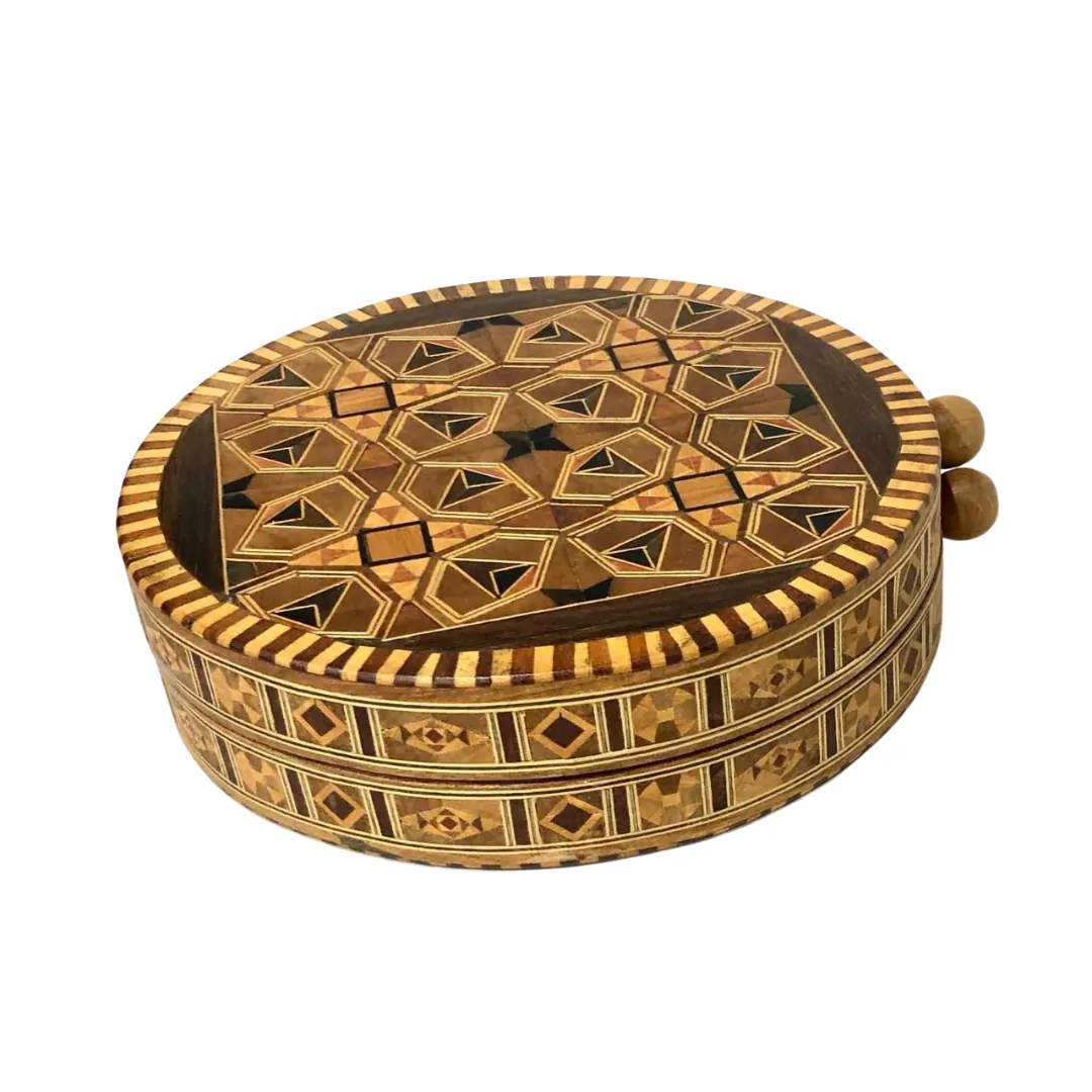 The Khan - Mosaic Round Clutch