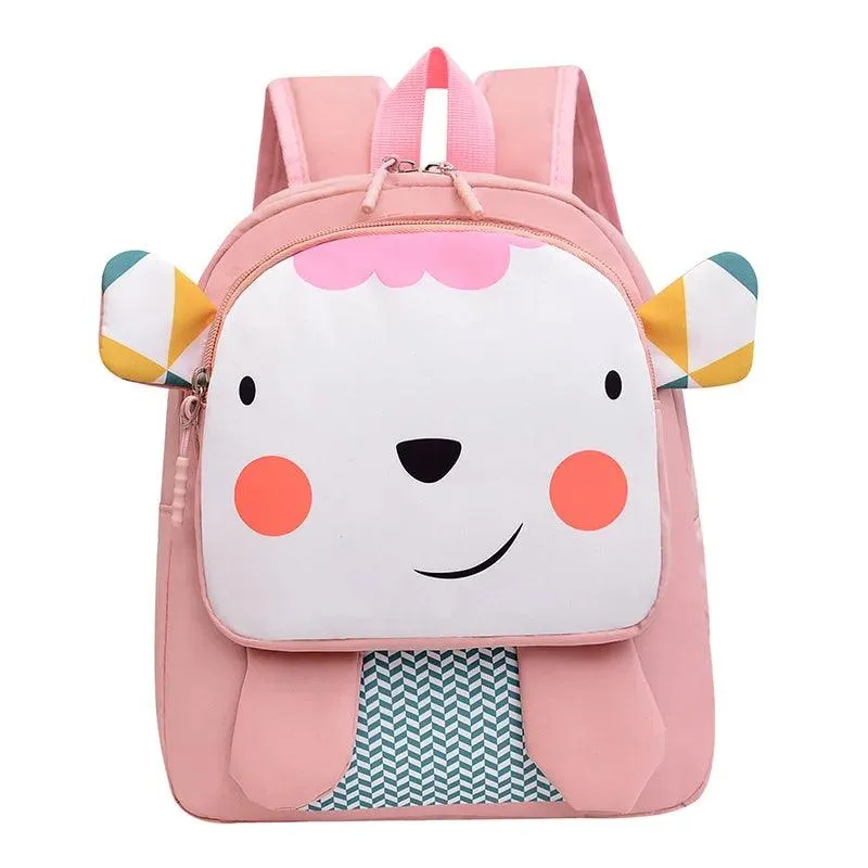 TSB83 Cool Backpacks For Children's Girls and Boys - Cartoon Animal Pattern