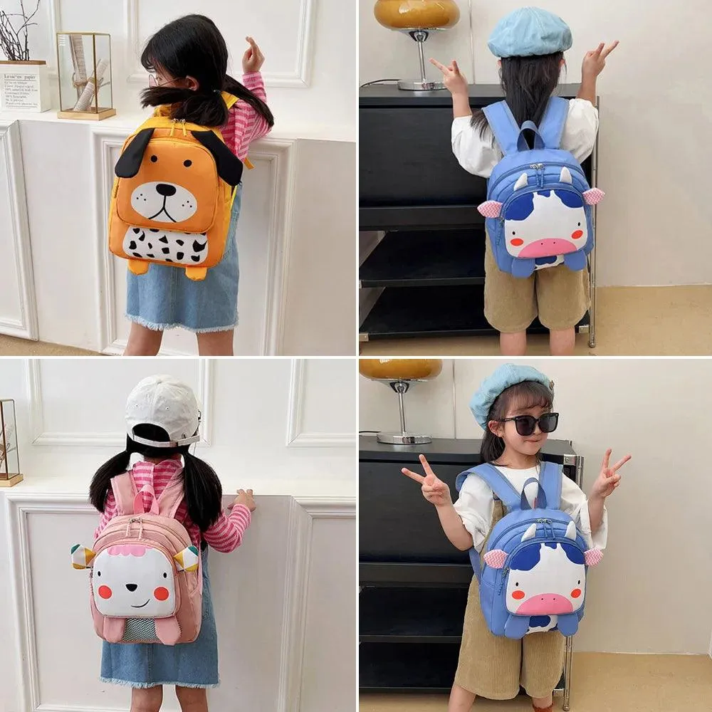 TSB83 Cool Backpacks For Children's Girls and Boys - Cartoon Animal Pattern
