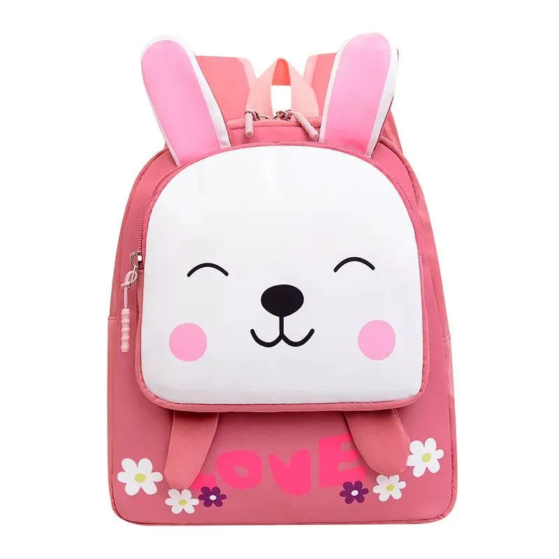 TSB83 Cool Backpacks For Children's Girls and Boys - Cartoon Animal Pattern