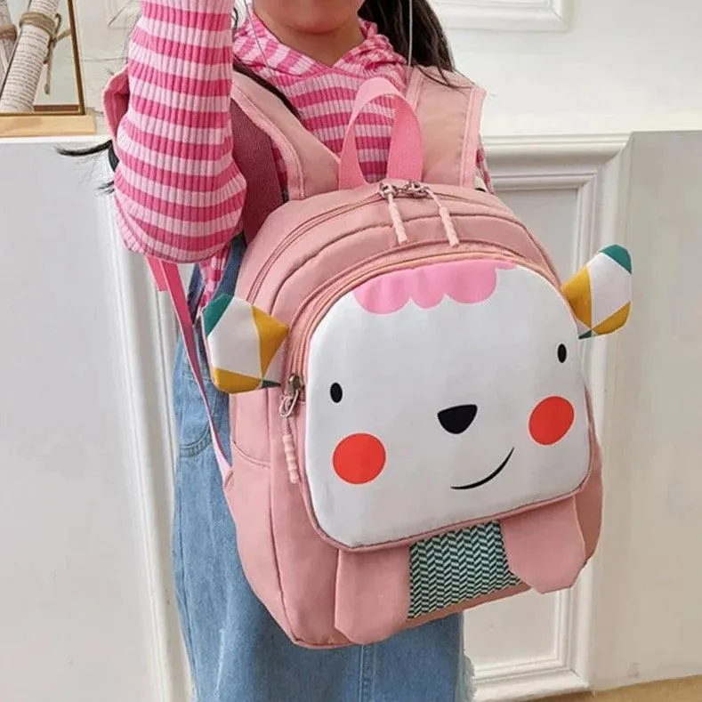 TSB83 Cool Backpacks For Children's Girls and Boys - Cartoon Animal Pattern