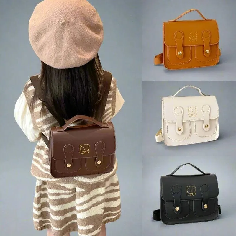 TSB84 Cool Backpacks For Children's Girls - Fashion PU Leather