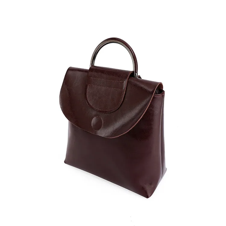 Womens Laptop Backpack Purse Leather Handbags Crossbody Bags for Women