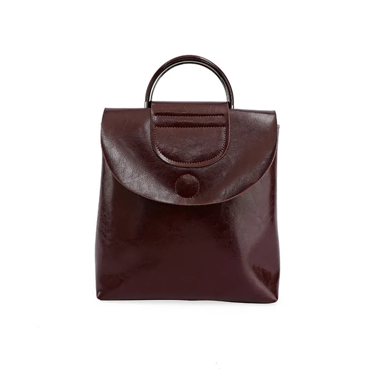 Womens Laptop Backpack Purse Leather Handbags Crossbody Bags for Women