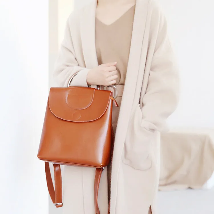 Womens Laptop Backpack Purse Leather Handbags Crossbody Bags for Women